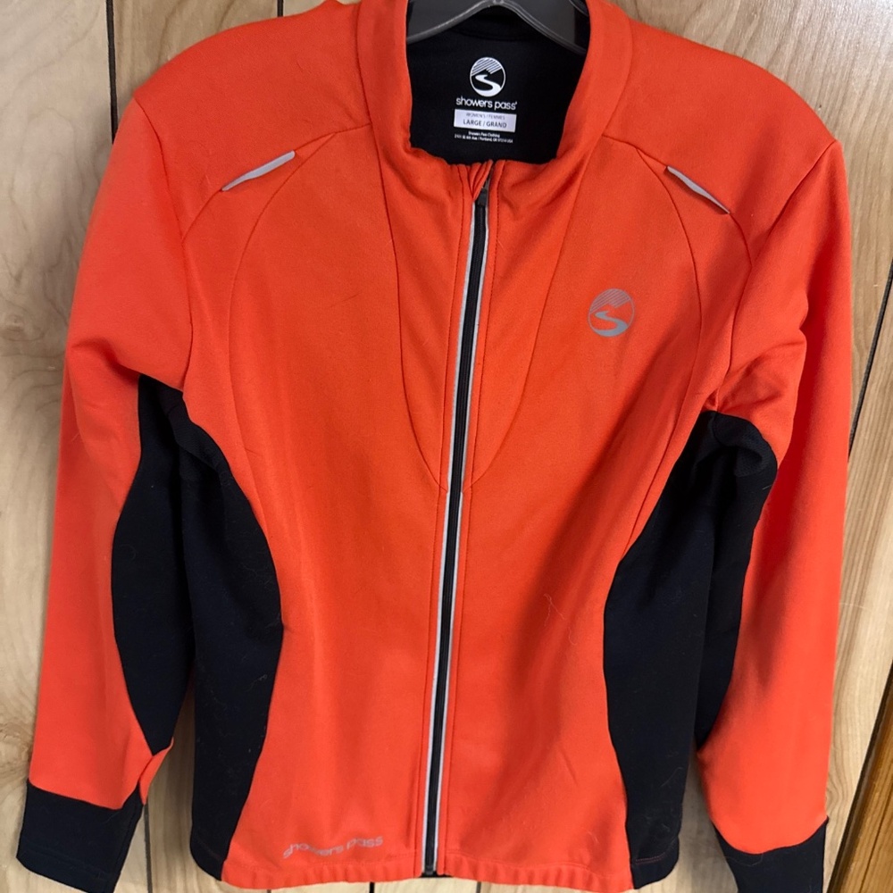 Showers Pass Cycling Soft shell Jacket Full Zip  Women's L